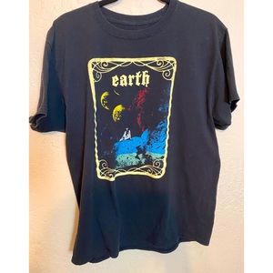 Earth stoner metal band tee
